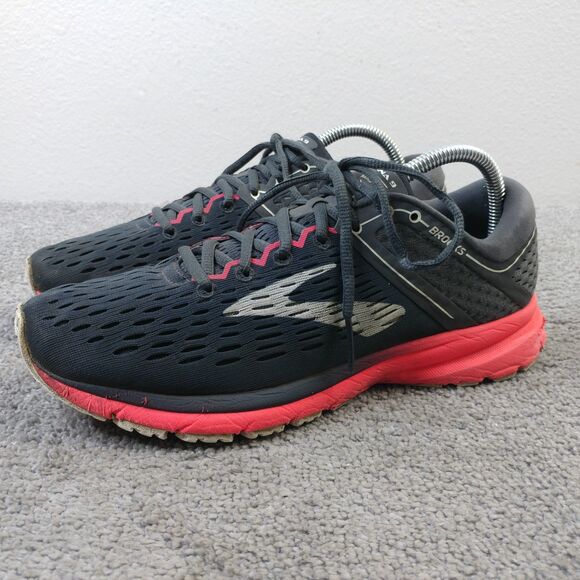 Brooks Ravenna 9 Womens Size 10 Running Sneakers Black Low Top 1202691B027 - Picture 1 of 13